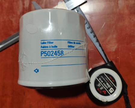 Donaldson P550287 Cartridge Lube Filter