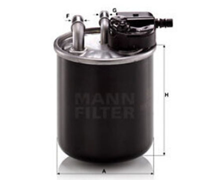 In-line Fuel Filter MANN-FILTER WK 820/21