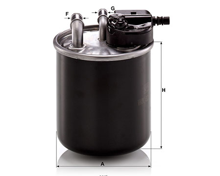 In-line Fuel Filter MANN-FILTER WK 820/21