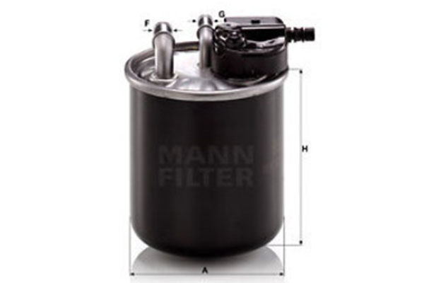 MANN In-Line Fuel Filter WK 820/21