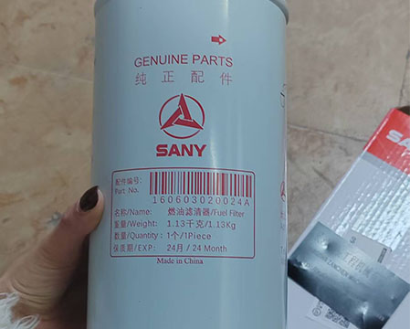 SANY 160603020024A Fuel Water Separator Filter